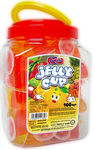 [MOK001] Jelly Cups (100 x 15g)