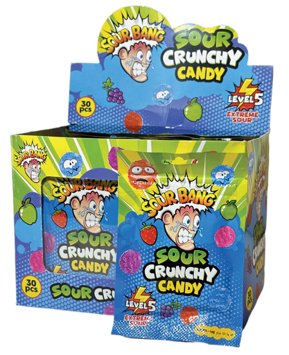 [MOK008] Sour Bang Crunchy Candy (30 x 13g)